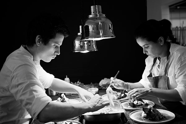 Tabata Et Ludovic Mey Restaurant Les Apothicaires Lyon