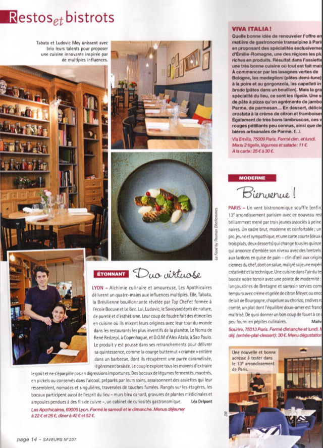 Saveurs